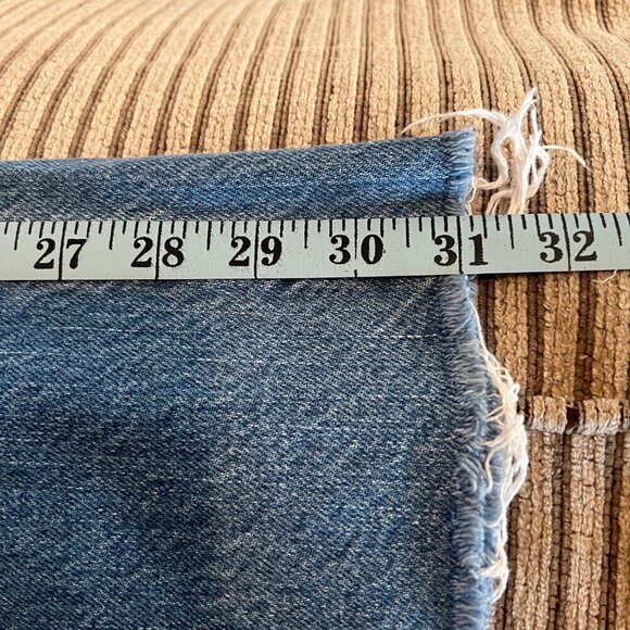 Women's Abound worn/wear ripped blue jeans, Size 28 - Picture 8 of 8